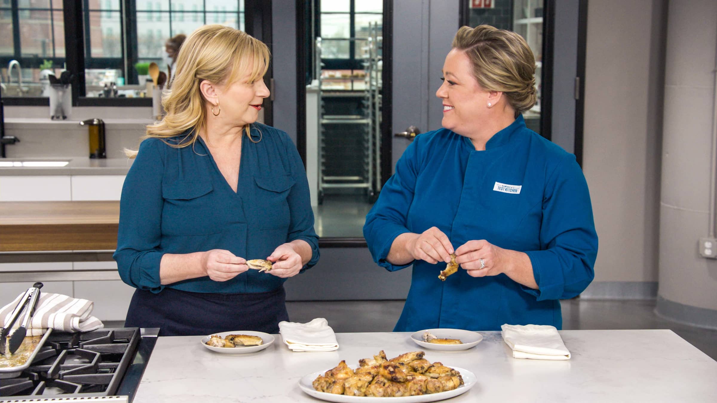 Roasted and Glazed Chicken Wings America's Test Kitchen